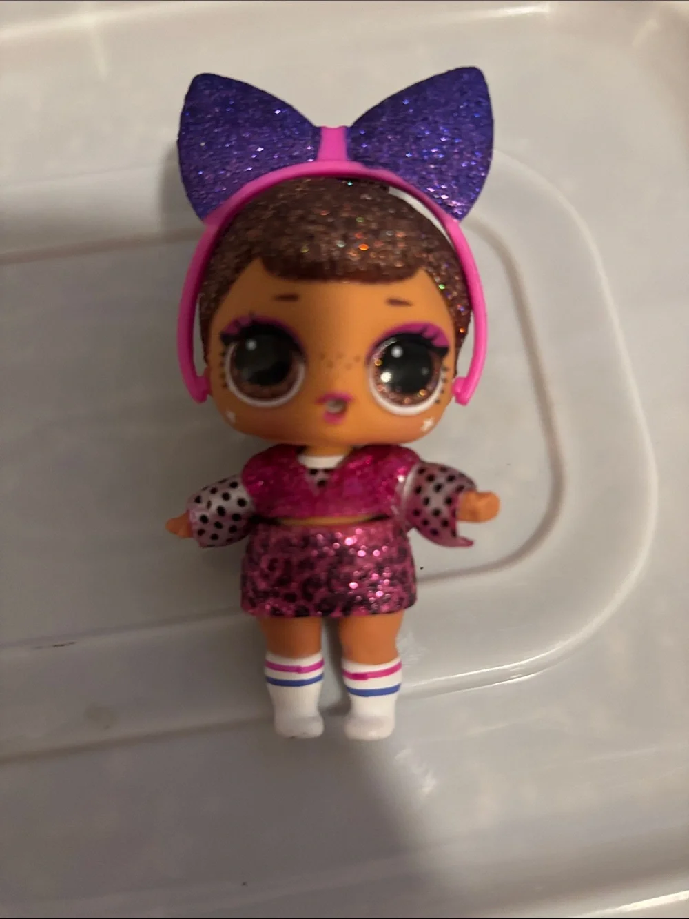 L.O.L. Surprise! Pink & Purple Cheer Doll Duo with Pom-Poms and Cup